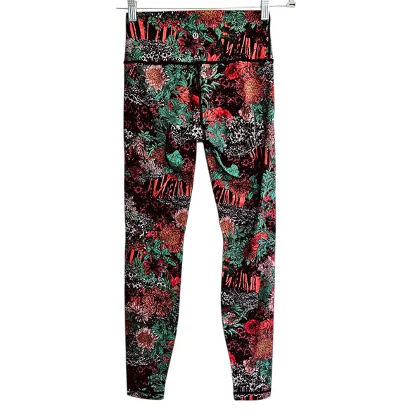 Lululemon Wunder Under Hi-Rise Tight 28" In Zen Garden Multi - Picture 7 of 13